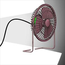 External fan design SOLIDWORKS  Salydvrk