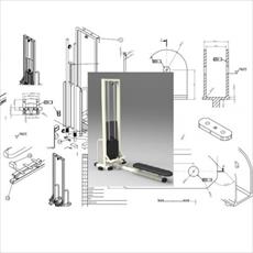 Actuators and fitness plans are designed in CATIA Salydvrk