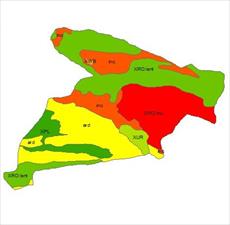 SHAPE file soil category Alborz Province