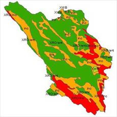 SHAPE file soil level Chaharmahal va Bakhtiari province