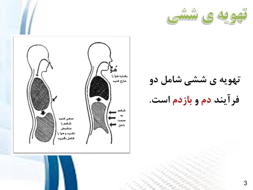 پاورپوینت تهویه ششی زیست شناسی دهم